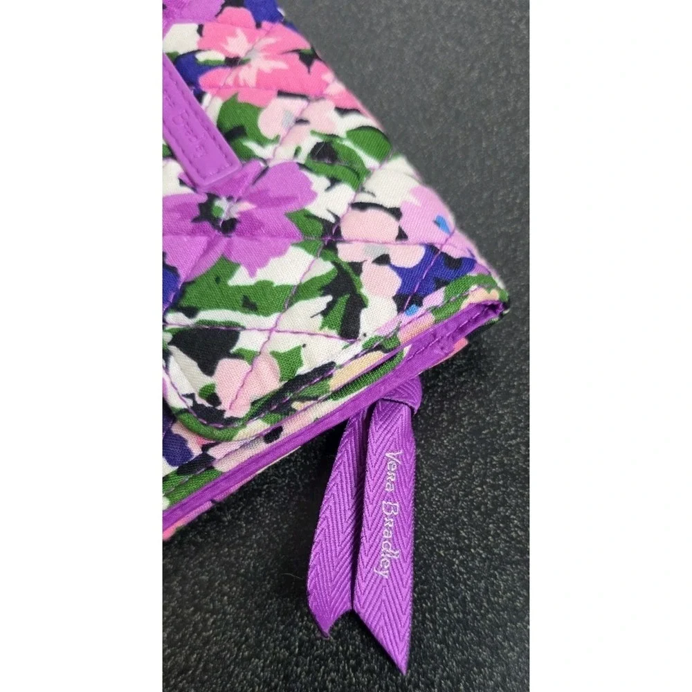 NEW Vera Bradley Wallet Tri Fold Flower‎ Garden Floral Pockets Cottage Core